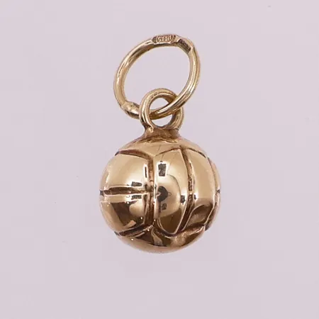 Anheng ball, Ø 8 mm, bulket, 14K Vekt: 0,5 g Kontakt Lånekontoret for frakt