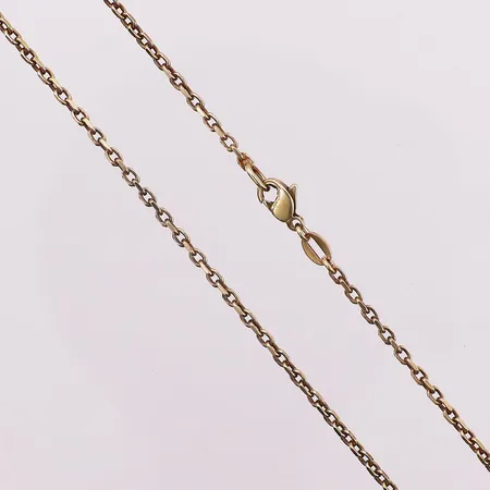 Halskjede anker, lengde 51 cm, bredde 1,6 mm, 14K Vekt: 4,9 g Kontakt Lånekontoret for frakt