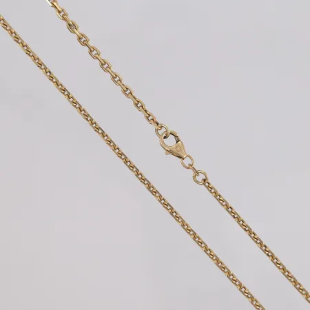 Kjede Anker, lengde 51cm, bredde 2,4mm, 14K Vekt: 14,2 g Kontakt Lånekontoret for frakt
