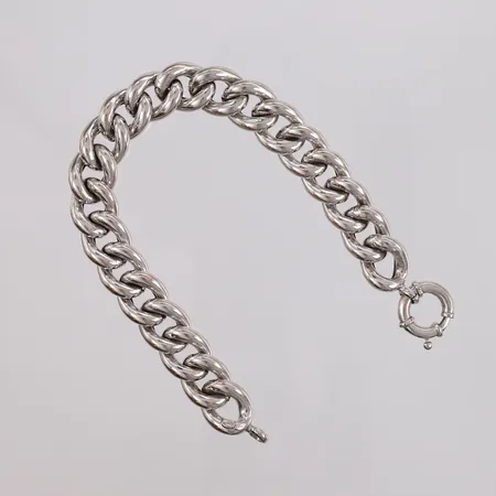 Armbånd Panser, hult, lengde 20cm, bredde 11,8mm, 925S Vekt: 30,3 g Kontakt Lånekontoret for frakt