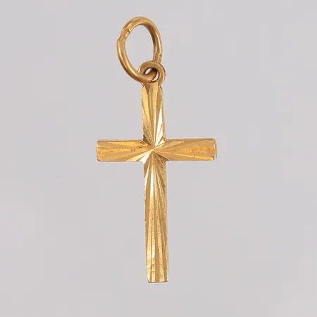 Anheng kors, 30x14 mm, 22K Vekt: 1,2 g Kontakt Lånekontoret for frakt