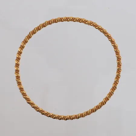 Armring, ø68mm, bredde 3,3mm, 21K Vekt: 22,3 g Kontakt Lånekontoret for frakt