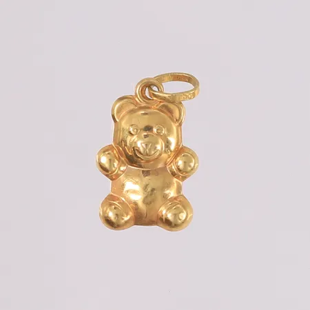 Anheng bamse, 18x9mm, 14K Vekt: 0,4 g Kontakt Lånekontoret for frakt