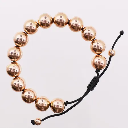 Armbånd rosè, Ø 67 mm, bredde 11,8 mm, 14K Vekt: 24,9 g Kontakt Lånekontoret for frakt