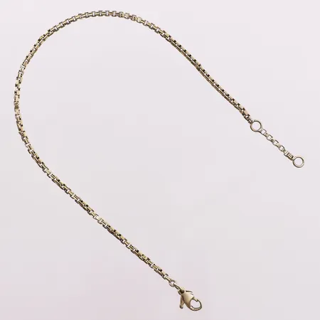 Armbånd veneziansk, lengde 22 cm, bredde 1,8 mm, skjev, 14K Vekt: 4,2 g Kontakt Lånekontoret for frakt