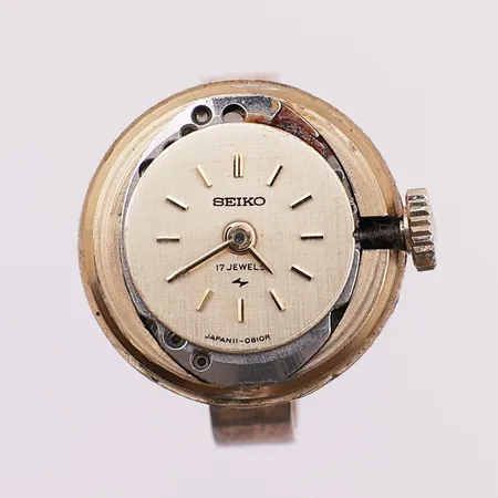 Seiko klokkering, Ø 19,4 mm, bredde 4,5 - 19,2 mm, defekt klokke Kontakt Lånekontoret for frakt
