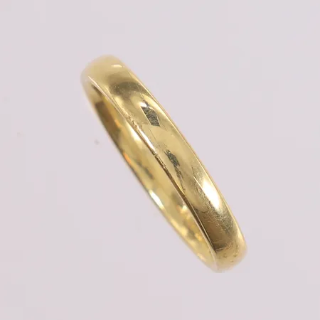 Gullring, bredde 3,5 mm, ø=20,5 mm, 14K. Vekt: 4,9 g Kontakt Lånekontoret for frakt