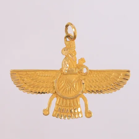 Anheng, 38x54mm, 18K Vekt: 11,6 g Kontakt Lånekontoret for frakt