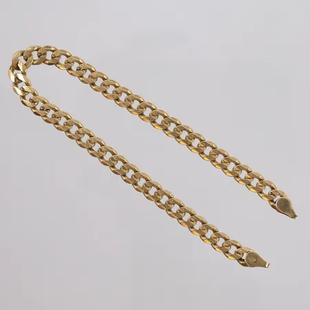 Armbånd Panser, lengde 20,5cm, bredde 6,1mm, mangler lås, stemplet, 18K Vekt: 19,1 g Kontakt Lånekontoret for frakt