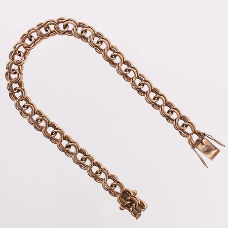 Armbånd Bismark, lengde 21 cm, bredde 8,2 mm, 14K Vekt: 23 g Kontakt Lånekontoret for frakt