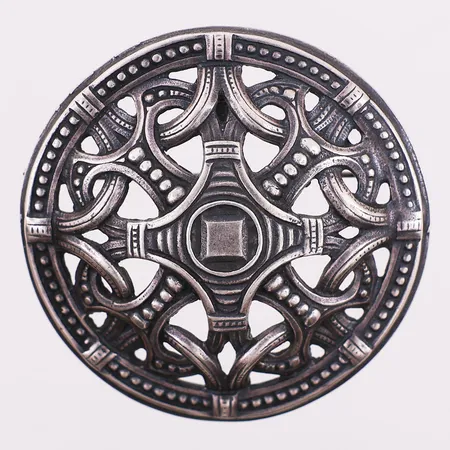 Brosje David-Andersen Saga, Ø 52,2 mm, bredde 13,1 mm, 925S Vekt: 25,8 g Kontakt Lånekontoret for frakt