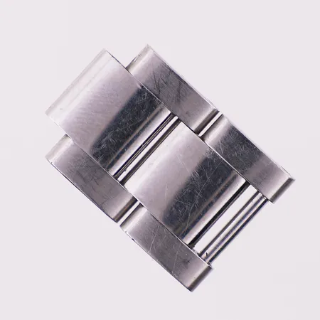 To stk Rolex lenkeledd, oyster, lengde 23,1 mm, bredde 15,5 mm, stål Kontakt Lånekontoret for frakt