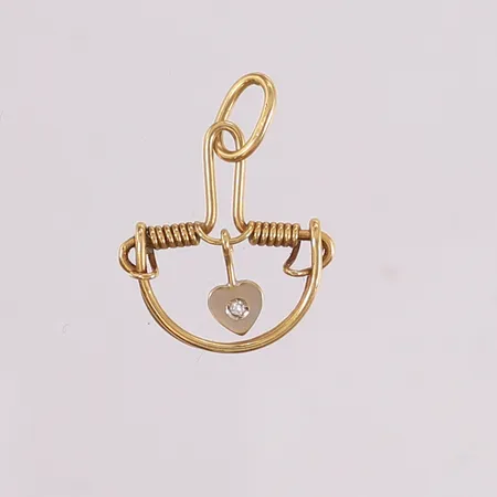 Anheng, 20x18mm, 18K Vekt: 1,5 g Kontakt Lånekontoret for frakt