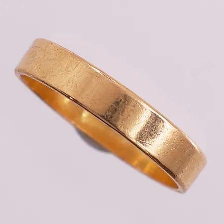 Ring flat, Ø 20 mm, bredde 2,9 mm, 22K Vekt: 4,6 g Kontakt Lånekontoret for frakt