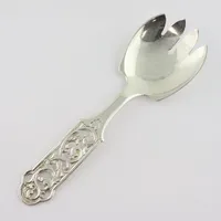 Serveringsbestick silver 830, längd ca 9 cm  Vikt: 61,4 g