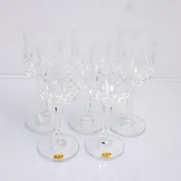5st vinglas, Prince, design Göran Wärff, Kosta, höjd ca 17,5cm, Ø6,5cm Vikt: 0 g