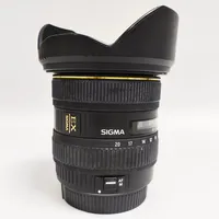 Objektiv EX Sigma för Canon EF, 10-20mm, 1:4-5.6 DC HSM, Ø77, serienr 11367365, inga tillbehör  Vikt: 0 g Skickas med postpaket.