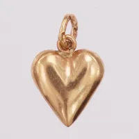 Hänge, hjärta, Guld & Silversmedjan, 15mm, 18K Vikt: 0,9 g