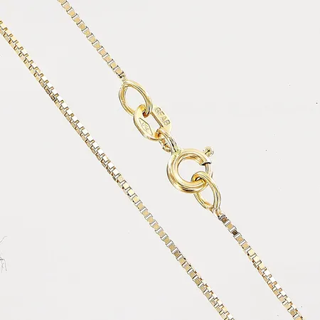 Kedja Venezia, 36cm, bredd 1mm, Guldfynd, 18K Vikt: 2,2 g
