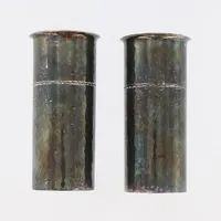 Ett par vaser/bägare, höjd: 85mm, Råströms Silver- O Nysilverfabrik, Stockholm, 1973, 830/1000 silver, Vikt: 204,3 gram Vikt: 204,3 g