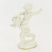Figurin, Hutschenreuther Selb, konstavdelning, Karl Tutter, lekande pojkar, 16x11cm, Tyskland, 2:a sortering. Vikt: 0 g