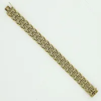Armband, 20cm, bredd 16mm, 18K Vikt: 26,6 g