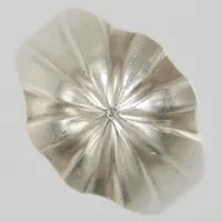 Silverring, Ø17½, bredd: 3,5-13,5mm, 925/1000 Vikt: 3,9 g