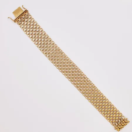 Armband, 21cm, bredd:21mm, 18K 42,8g.