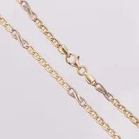 Kedja, 50cm, bredd 3mm, 18K  Vikt: 6,3 g