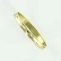Ring, stl 19, bredd 2mm, 14K  Vikt: 0,8 g