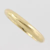 Ring, stl 17¼mm, bredd 3,4mm, Schalins Ringar AB 18k  Vikt: 6,7 g