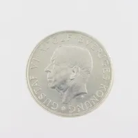 Jubileumsmynt 10kr 1972 Gustav VI Adolf 90 år, Ø 32mm, silver 835/1000 Vikt: 18 g