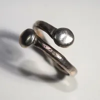 Ring, Ø 19 mm, silver 925/1000, 7,1 g Vikt: 7,1 g