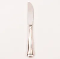 Bordskniv, modell Gammal Dansk, Cohr, Danmark, med svenska importstämplar, längd 18,5cm, bruksslitage, silver och stålblad, bruttovikt 53g Vikt: 0 g