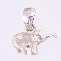 Hänge elefant, ca 16x 14mm, silver 925/1000 Vikt: 1,3 g