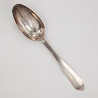 Sked, 21,5cm, gravyr, bucklig, Kalmar L.H.Ertman år 1806, Silver  Vikt: 49,3 g