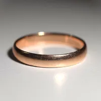 Ring, Ø 18¼mm, bredd 3,4 mm,14K Vikt: 2,4 g