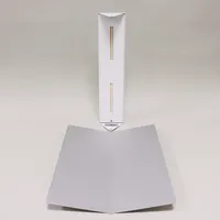 Vägglampa Charlotte Perriand för NEMO LIGHTING APPLIQUE À VOLET PIVOTANT PLIÉ , aluminium/silver, 32x25cm,. Vikt: 0 g