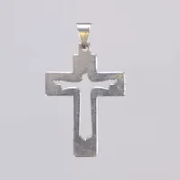 Hänge, Jesus på kors, höjd 40mm inkl ögla, silver 925/1000 Vikt: 2,3 g