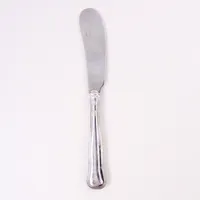Smörkniv, 15,5cm, modell Gammal Dansk, blad i rostfritt stål, repor, silver 830/1000 Vikt: 37 g