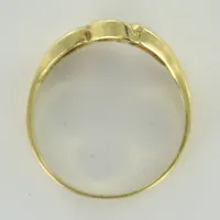 Ring, stl 19, bredd 3-9 mm, 14K Vikt: 3,1 g