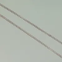 Halskedja pansar, längd 67 cm, bredd 2,5 mm, små ojämn, silver 925/1000 Vikt: 19,2 g