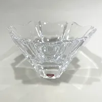 Ljushållare, Lotus, Royal Copenhagen, kristallglas, höjd: 8cm, Ø11,5cm, etikettmärkt Vikt: 0 g