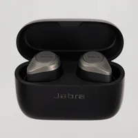 Trådlösa hörlurar, Jabra Elite 85T Titaniumsvart, , laddningsetui, funktionstestad,  kvittokopia Vikt: 0 g