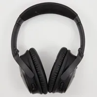 Trådlösa hörlurar, Bose Quietcomfort 35, brusreducering, funktionstestad, fodral, USB-kabel