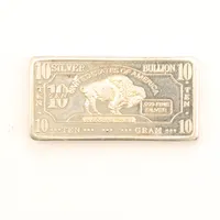Silvertacka, United states of america, buillon, fine silver 999/1000 silver Vikt: 9,9 g