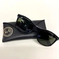 Solglasögon, RayBan RB 4374, 601/31 56 19, svarta, bågbredd 145mm, originalfodral 