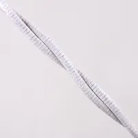 Armband, längd 19cm, bredd 7,6mm, silver 835/1000 Vikt: 16,5 g