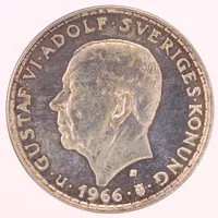 Minnesmynt 5kr, Till minne av tvåkammarriksdagens tillkomst år 1866, 400/1000 silver Vikt: 17,9 g
