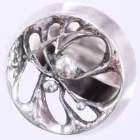 Ring, Sten & Laine, stl: 17¾, justerbar, Ø ca 26mm, år 1925, 925/1000, silver Vikt: 8,1 g